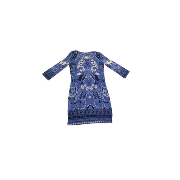 🔗✨ XS–XXS Blue Duo — 2-Piece Dress Set (WHBM + Mango) - Picture 4 of 11